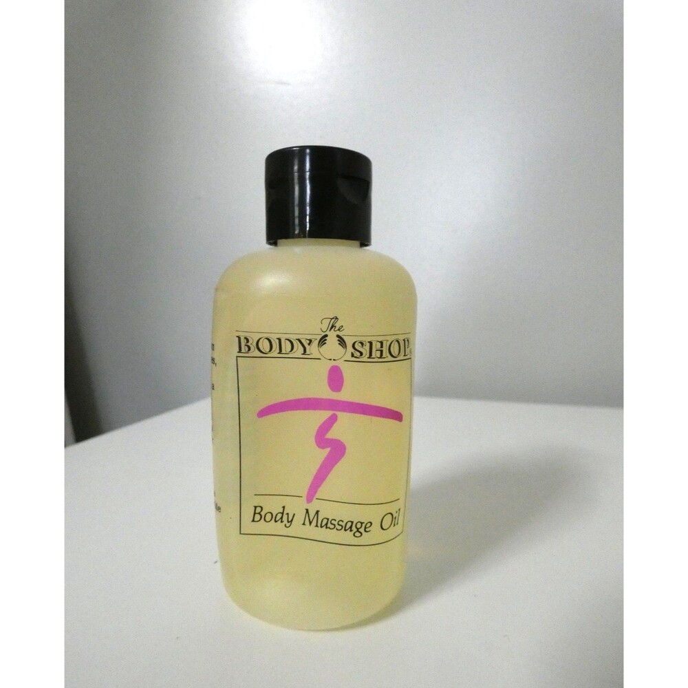The Body Shop Original Body Massage Oil Soybean 4.2 fl oz Discontinued New